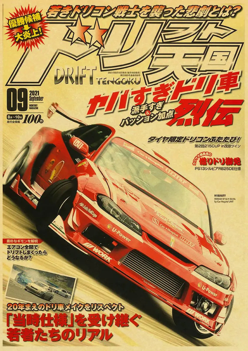 JDM Car Retro 90s Poster