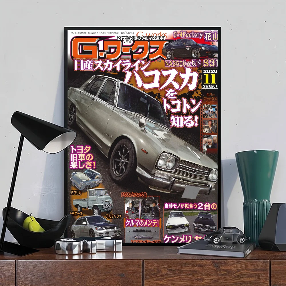 80s JDM Racing Magazine Posters