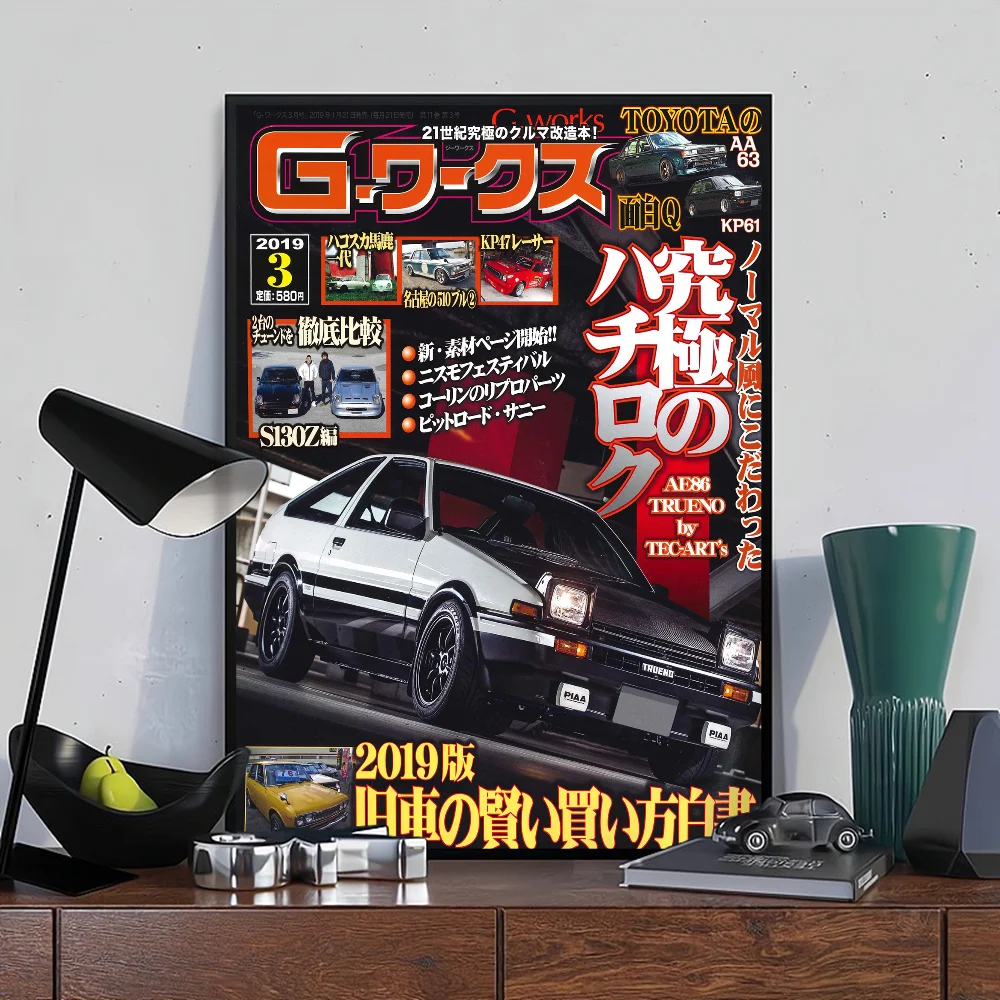 80s JDM Racing Magazine Posters