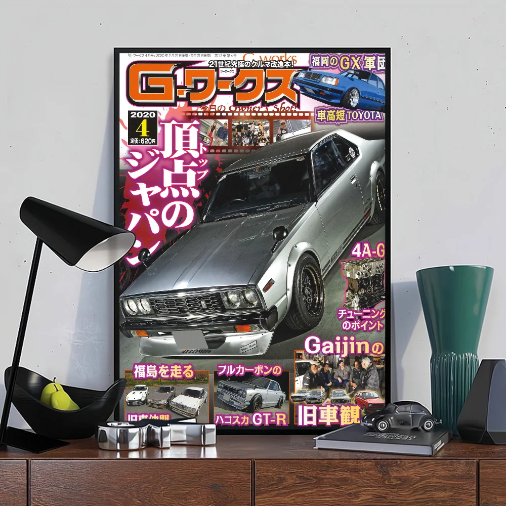 80s JDM Racing Magazine Posters