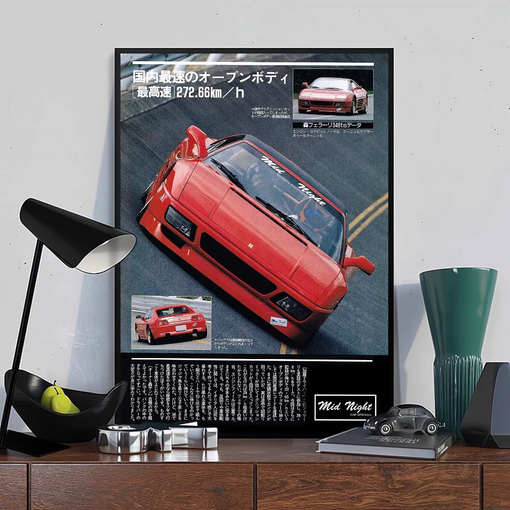 80s JDM Racing Magazine Posters