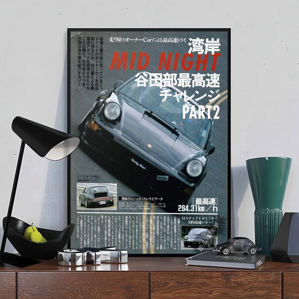 80s JDM Racing Magazine Posters